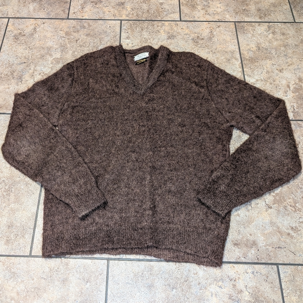 Moonshiner Himalaya Vintage 60s Mohair Sweater Men's Sm Ladies Medium